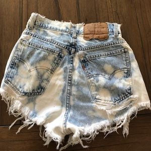 Rare Vintage Levi’s high waisted jeans shorts 912